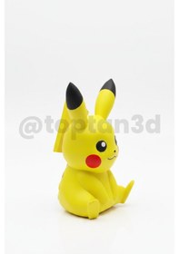 Resim 10 Adet Pikaçu Anahtarlık Hediyelik, 3d Pokemon Temalı Anahtarlık 