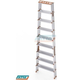 Resim 9+9 ALM.ÇİFT ÇIKIŞLI MERDİVEN 