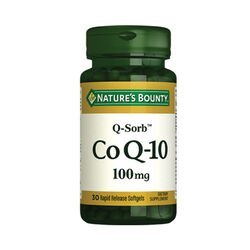 Resim Natures Bounty Coenzyme Q-10 100 mg Takviye Edici Gıda 30 Jelatin Kapsül 