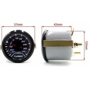Resim Novahub Turbo Basınç Göstergesi 52mm, Siyah, Psı, Led, Kolay Kurulum, Yüksek Hassasiyet 