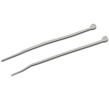 Resim Evimdeyokyok Kendiliğinden Kilitlenen Naylon Kablo Bağları 3x200 MM 100 Adet Beyaz 