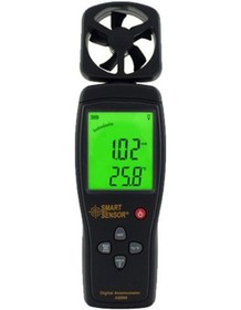 Resim Smart Sensor As 806 Rüzgar Hızı Ve Sıcaklık Ölçer Anemometre N11.251 
