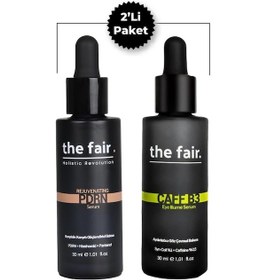 Resim The Fair. Rejuvenating Pdrn Somon Dna Serum 30 Ml Cilt Serumu Ve Caff-b3 Eye Göz Serumu 30 Ml 