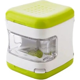 Resim Yeni Sarımsak Presi Paslanmaz Çelik Ezici Manuel Çift Taraflı 