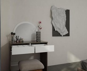 Resim Huzur Makyaj Masası Antrasitmeşe 