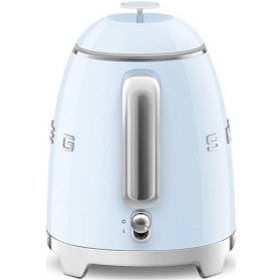 Resim Smeg 50's Style KLF05 800 ML 1400 W Mini Su Isıtıcı Kettle Mavi 