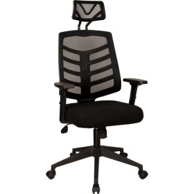 Resim Bürocci Fileli Müdür Koltuğu Siyah File 2350B0541 