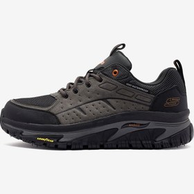 Resim Skechers Arch Fit Road Walker Erkek Gri Outdoor Ayakkabı 237688 Ccbk Orijinal |