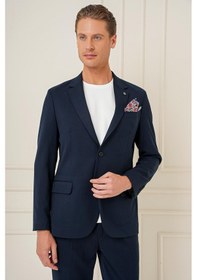 Resim Efor C 691 Slim Fit Lacivert Spor Ceket Lacivert 