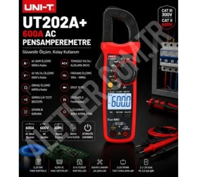 Resim Uni-T UT202A+ Dijital Pens Ampermetre 