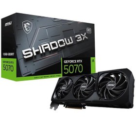 Resim MSI RTX5070 Shadow 3X OC 12G G5070-12S3C 192 Bit GDDR7 12 GB Ekran Kartı 