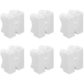 Resim Fortunelane 200 Adet Mangan Çelik Klemp, Ateş Engellli, 250v 10a, 0.5-3.5mm² Bağlantı İçin 