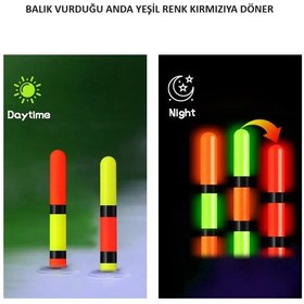 Resim Renk Değiştiren Işıklı Şamandıra Akıllı Olta Şamandrası 2gr 