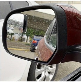 Resim Dashanshop 2'li Paket Hd Cam Çerçevesiz Ayarlanabilir Dışbükey Geniş Açı Kör Nokta Aynaları Sürücü Güvenlik Aracı 