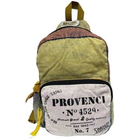 Resim Old Cotton Cargo Kaliteli Laptop Bölmeli Vintage Disayn Sırt Gezi Çantası New Minola 25 Cm X 36 Cm Gri 