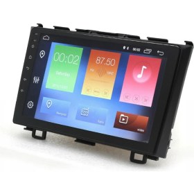 Resim Blueway Honda Crv Araç Multimedya Android Ekran Carplay Navigasyon Double Teyp 2+32 9" 07-12 Black 