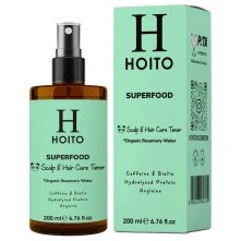 Resim Hoito Superfood Scalp Hair Care Toner Organic Rosemary Water - Biberiye Suyu 200ml 