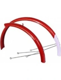 Resim SEVEN KARDEŞLER Bisiklet 26*200 Çamurluk Tk Kırmızı Takım 