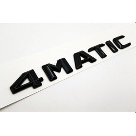 Resim 4matic Yeni Nesil Piano Black Bagaj Yazısı Üçgen Tip Arması Logosu 3m 3d Abs Mercedes 609 