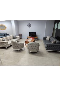 Resim Pera Koltuk Takımı Nubuk 