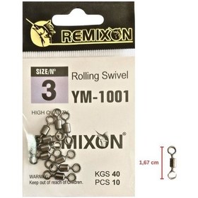 Resim Remixon Ym-1001 No:3 Fırdöndü 10 Adet 