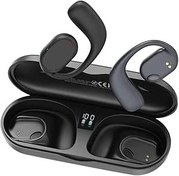 Resim XO Air Conduction Bluetooth 5.3 TWS Kablosuz Kulaklık X25, Dokunmatik Kontrol, Aktif Gürültü Engelleme (ANC), Suya Dayanıklı, 8-10 Saat Batarya Ömrü | Siyah 
