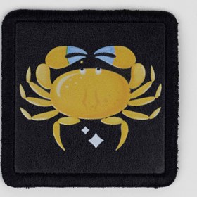 Resim Yengeç Siyah Patch 