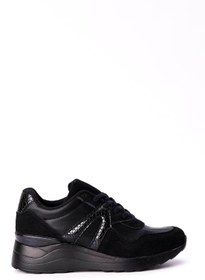 Resim Kadın Kroko Detaylı Sneaker 