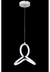 Resim Gül Modern Tasarım Yatak Odası - Salon - Mutfak Beyaz Renk Beyaz Ledli Tekli Led Avize Beyaz 