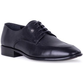 Resim Pierre Cardin 4m 241329 Erkek Hakiki Deri Klasik Ayakkabı Siyah Siyah 