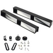 Resim Golf Arabası, Club Car, Sedan, Suv Ve Kamyonet İçin Evrensel Geniş Açılı Dikiz Aynası Paneli 