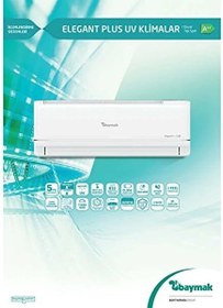 Resim Baymak Elegant Plus UV 09 A++ 9000 BTU Inverter Duvar Tipi Klima 