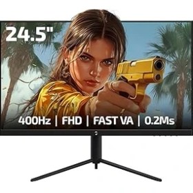 Resim Nacario Gamepower Lucid S40 24.5'' 400Hz 0.2ms Fast Va E Spor Pivot Rgb Monitör 