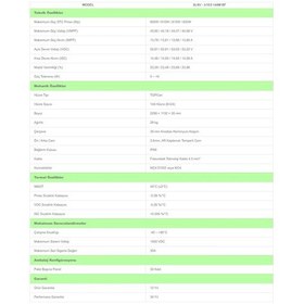 Resim Solinved 610w Topcon Bifacial Half-cut Güneş Paneli 