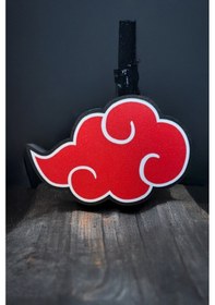 Resim Akatsuki Logosu Tasarımlı Gece Lambası Dekoratif Aydınlatma Çok Renkli 