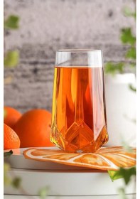 Resim Lav Çay Ve Su Meşrubat Bardağı Seti Takımı - 24 Parça 