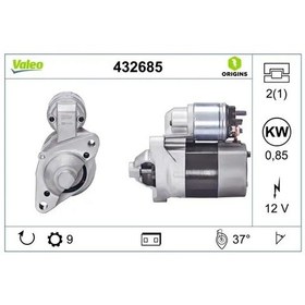 Resim Renault Clio 3 Mars Motoru 1.2 2006-2012 Valeo 432685 