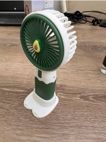 Resim Şıktek Şarjlı Mini El Fanı ve Masa Fanı Soğutucu Pervane Taşınabilir Pratik Şarjlı Mini Araç içi Vantilatör 