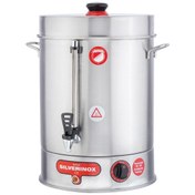 Resim Işıkgaz Silverinox 160 Bardak 12 Litre Süt Otomatı - Süt Isıtıcısı 160 BARDAK - METAL MUSLUKLU - 12 LİTRE - GARANTİLİ