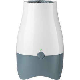 Resim AX168B Mini Buzdolabı Ozon Hava Temizleyici ve Taze Deodorizer (Gri Beyaz) (Yurt Dışından) 