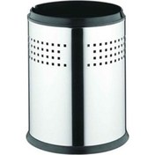 Resim Vitra Arkitekta Kapaksız Çöp Kovası 5 Litre Krom A44066 