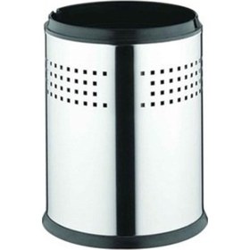 Resim Vitra Arkitekta Kapaksız Çöp Kovası 5 Litre Krom A44066 