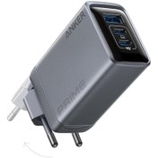 Resim Anker Prime Şarj Cihazı (100W, 3 Portlu, Gan) - Gri - A2688 