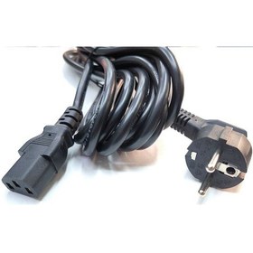 Resim C7 3x1 Power Kablo Bilgisayar Monitör İçin Power Kablo 5m 