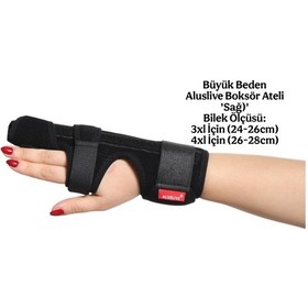 Resim Aluslive Lüx Büyük Beden Boksör Ateli Sağ 3xl 