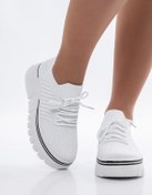 Resim Le Mira Shoes Yazlık Nefes Alabilen Platform Ayakkabılar 342156768 Beyaz 