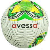 Resim Avessa FT-300 Futbol Topu No.5 Sarı Yeşil Desenli 425 gr 