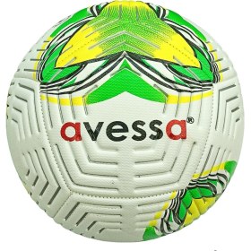 Resim Avessa FT-300 Futbol Topu No.5 Sarı Yeşil Desenli 425 gr 