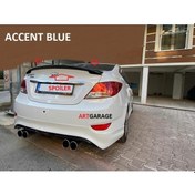 Resim Accent Blue Boyasız Bagaj Spoileri-fiberglass- 