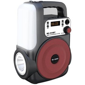 Resim ROSEPREMİUM MS 1810 El Fenerli Led Işıklı Bluetooth Hoparlör 